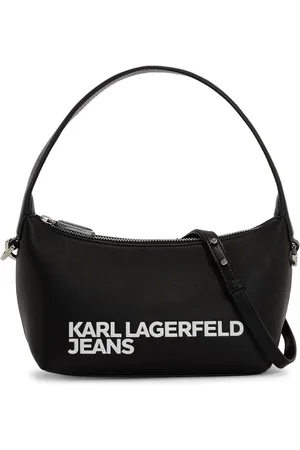 Karl Lagerfeld Bandolera con logo estampado