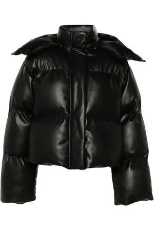 Stella McCartney Plumífero de piel artificial