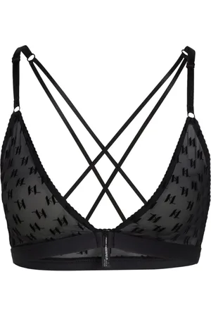 Karl Lagerfeld Sujetador Monogram Mesh