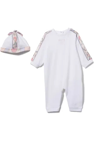 PUCCI Junior Set de pelele con ribete Marmo