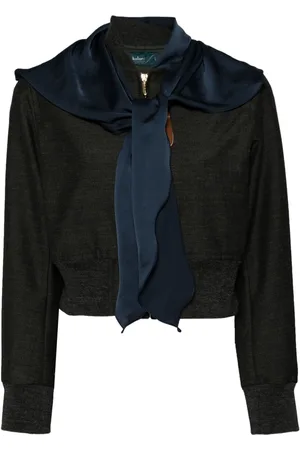 Kolor Chaqueta corta con detalle de pañuelo