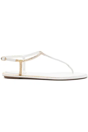 RENE CAOVILLA Sandalias con apliques de strass