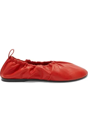 Jil Sander Bailarinas con detalle fruncido