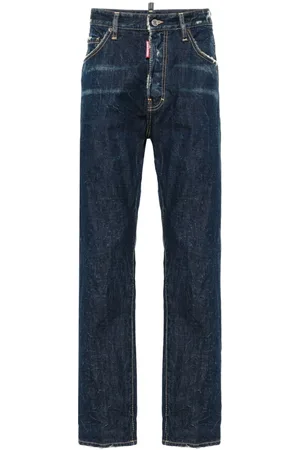 Dsquared2 Vaqueros con efecto envejecido