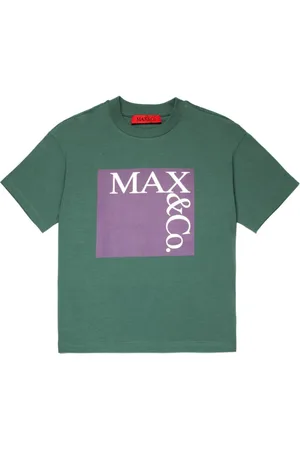 MAX&Co. Kids Camiseta con logo estampado