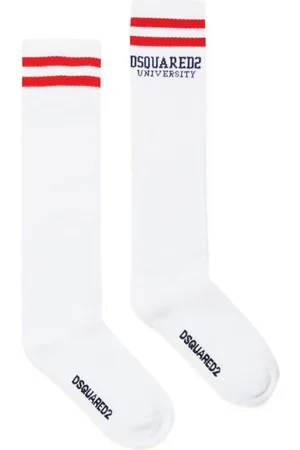 Dsquared2 Calcetines con logo en intarsia