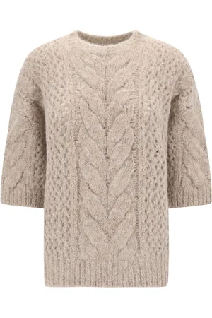 Brunello Cucinelli Jersey de manga tres cuartos