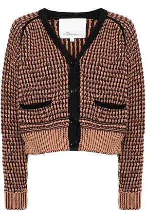 3.1 Phillip Lim Cárdigan corto bicolor