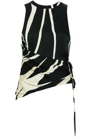 Nanushka Top con detalle de lazo