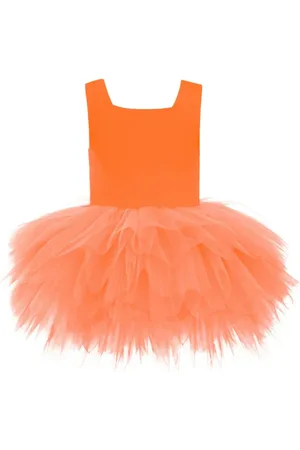 Mimi Tutu Vestido con tutú y cuello cuadrado