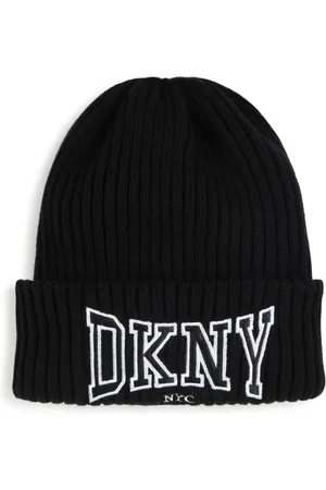 DKNY Gorro con aplique del logo