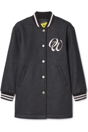 OFF-WHITE Abrigo Varsity con botones