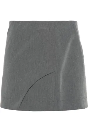 Patrizia Pepe Falda corta con charm del logo