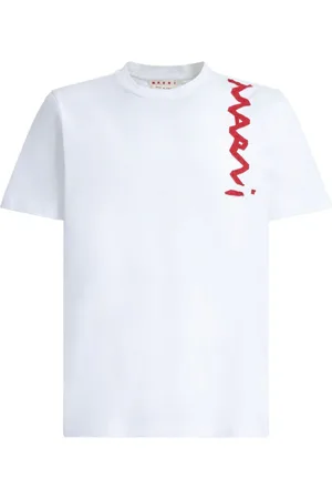 Marni Camiseta con detalle de letras