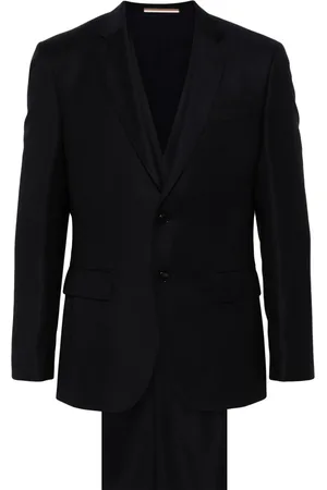 HUGO BOSS Traje con motivo micro