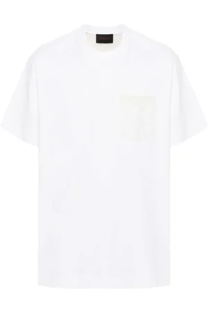 Simone Rocha Camiseta con panel de encaje