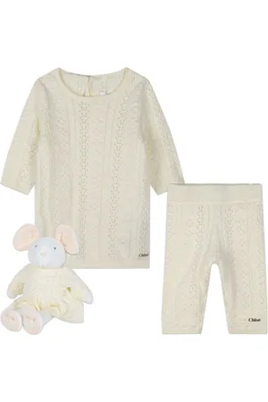Chloé Conjunto con logo bordado
