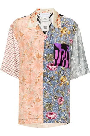 Marine Serre Camisa con múltiples estampados
