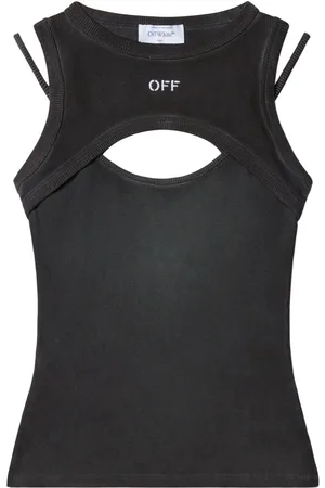 OFF-WHITE Top con aberturas