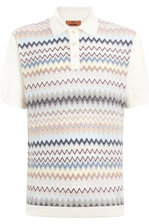 Missoni Polo con motivo en zigzag