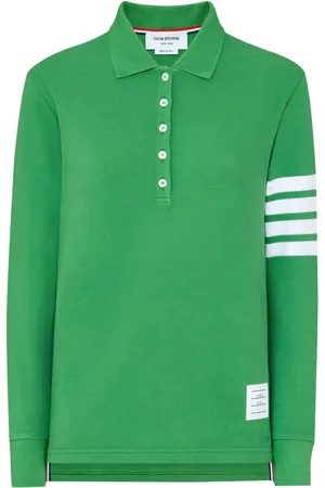 Thom Browne Polo con motivo 4-Bar
