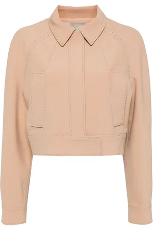 Elie saab Chaqueta corta con costuras