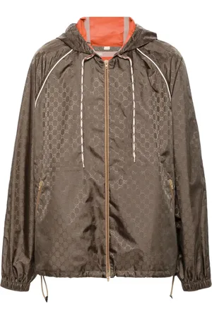 Gucci Chaqueta GG con cremallera