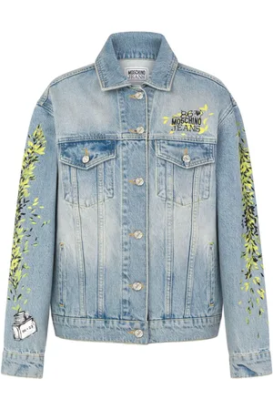 Moschino Chaqueta vaquera bordada