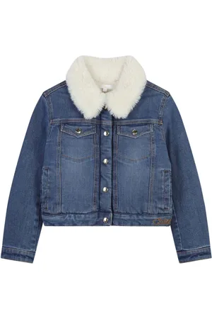 Chloé Chaqueta vaquera con cuello