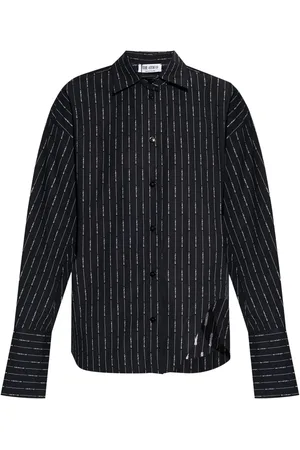 The Attico Camisa con logo estampado