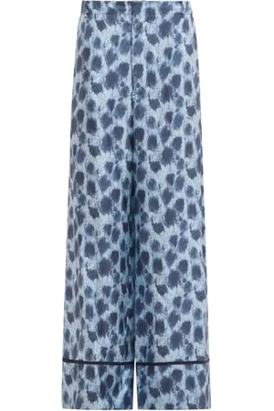 Marni Pantalones anchos de seda