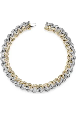 Shay Pulsera Two-Tone mediana en oro de 18 ct con diamantes