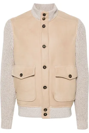 ELEVENTY Chaqueta con paneles de punto