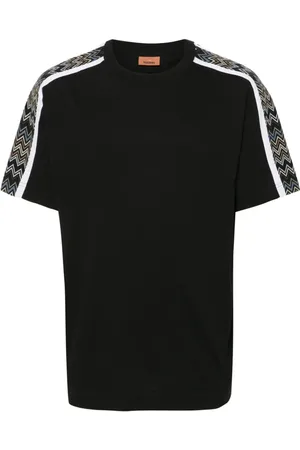Missoni Camiseta con panel en zigzag