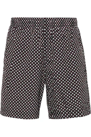 Alexander McQueen Bañador con estampado Skull