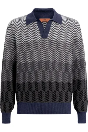 Missoni Polo con motivo en zigzag