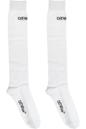 OFF-WHITE Calcetines con logo en jacquard