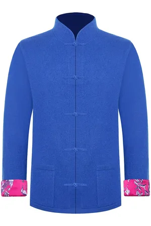 SHANGHAI TANG Chaqueta con cuello mao