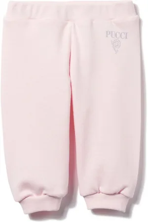 PUCCI Junior Pantalones de chándal con logo