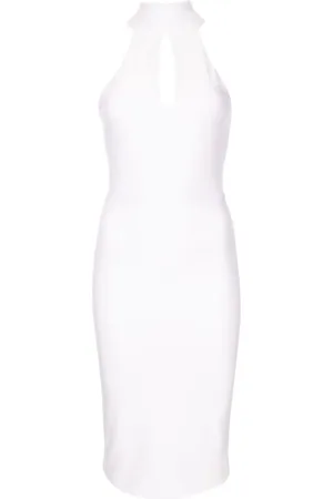 Lethicia Bronstein Vestido midi Audrey con aberturas