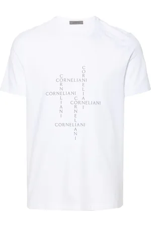 corneliani Camiseta con cuello redondo