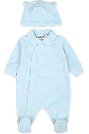 Moschino Pijama con logo en jacquard