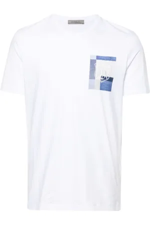 corneliani Camiseta con cuello redondo