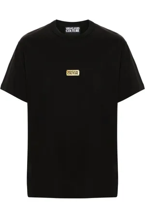 VERSACE Camiseta con placa del logo