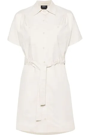 A.P.C. Vestido camisero corto