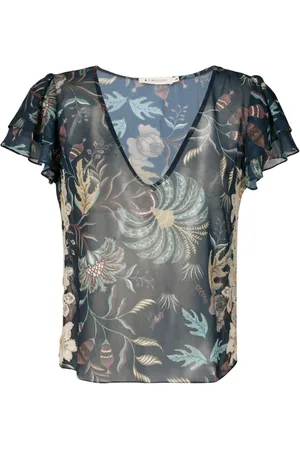 Lethicia Bronstein Blusa Aisha con estampado floral