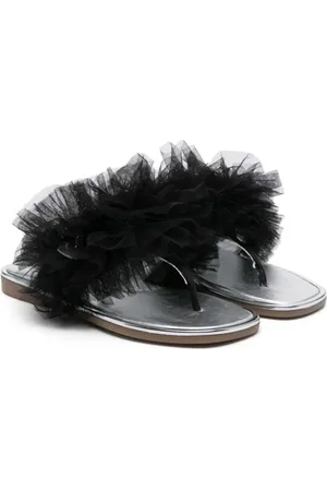 MONNALISA Chanclas con detalle de volantes