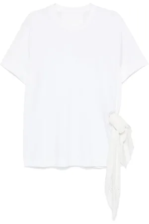 Givenchy Camiseta con detalle de pañuelo