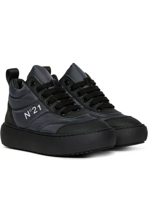 Nº21 Zapatillas altas con logo