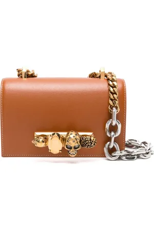 Alexander McQueen Bandolera Jewelled mini